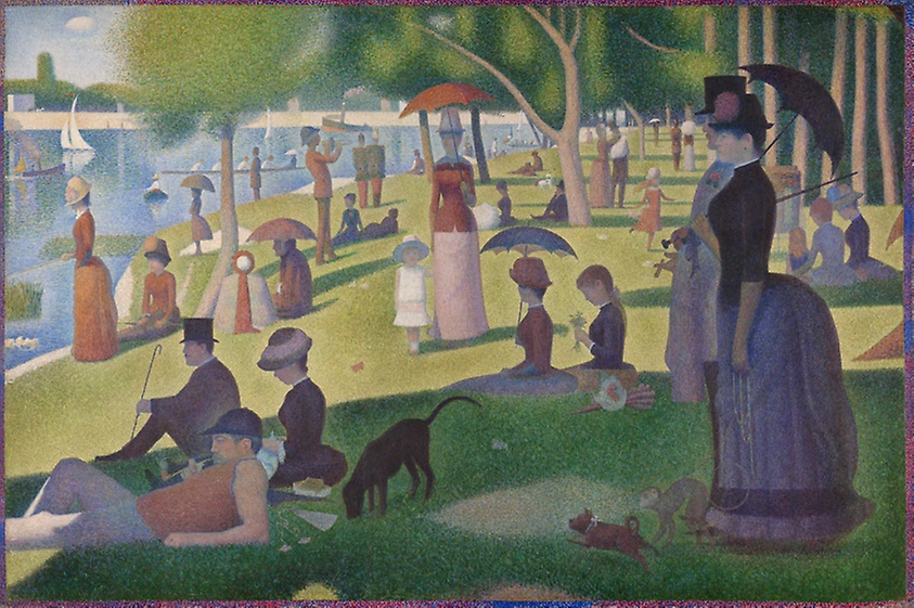 Georges Seurat's *A Sunday Afternoon on the Island of La Grande Jatte (1884)*; no disclosure control techniques applied.